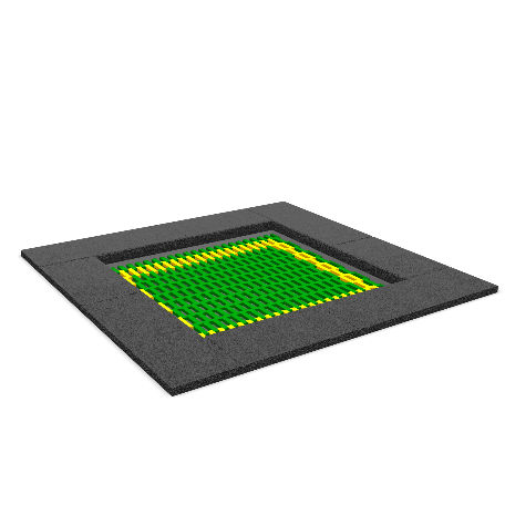 Trampolin 1x1m