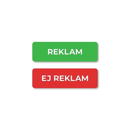 Reklamskylt - 10 st