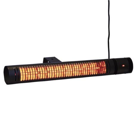 Väggupphängd Heat 1 ECO High-line 2000 W svart