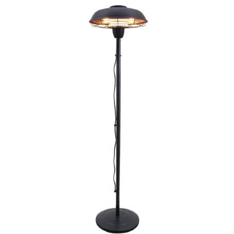 Terrassvärmare golvmodell 900/2100 W, HA, Svart