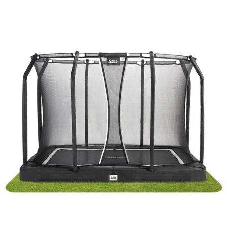 Salta Studsmatta Premium Ground inkl. säkerhetsnät 305x214 cm